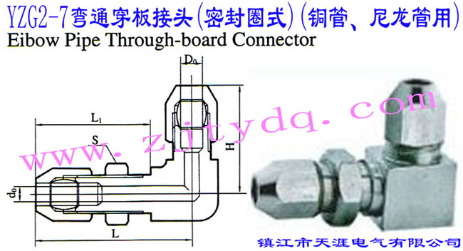YZG2-7ͨ^(ܷȦʽ)(~)Elbow Pipe Through-board Connector