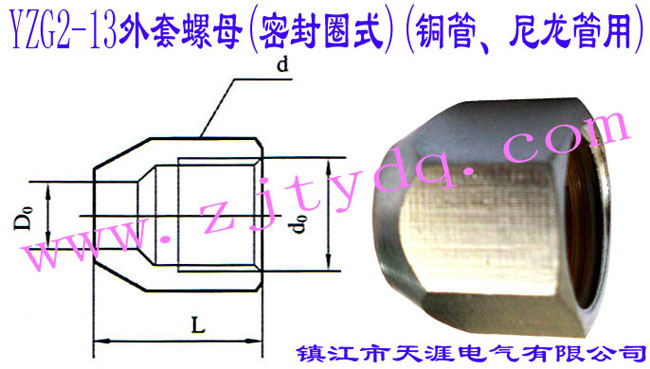 YZG2-13ĸ(ܷȦʽ)(~)Outer Liner Nut